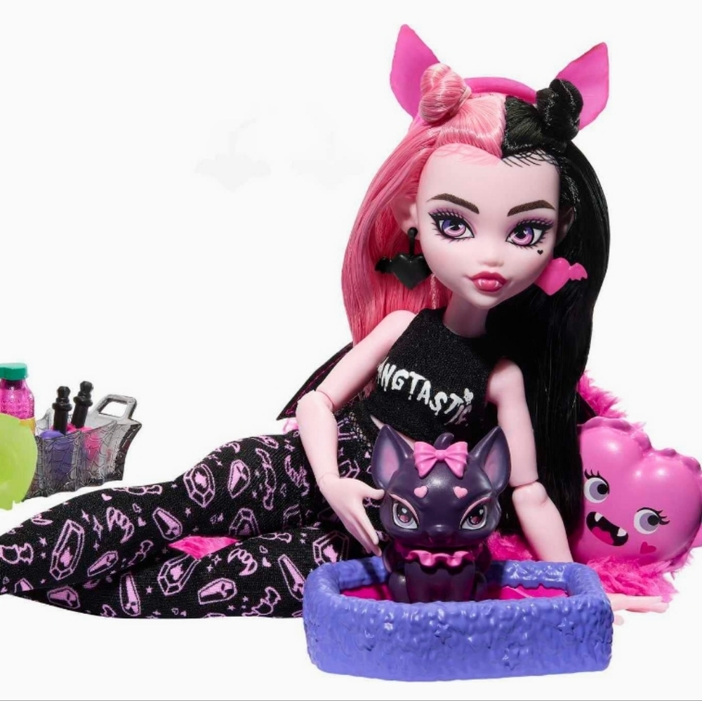 🎸●Monster High Creepover Party Draculaura Doll